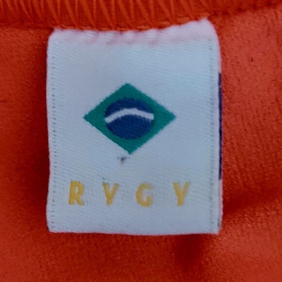 RYGY orange bikini with beading & metal embellishments (medium) - Picture 11 of 12